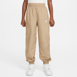 Boys' Grade School - Nike Club Woven LBR Joggers  - White/Parachute