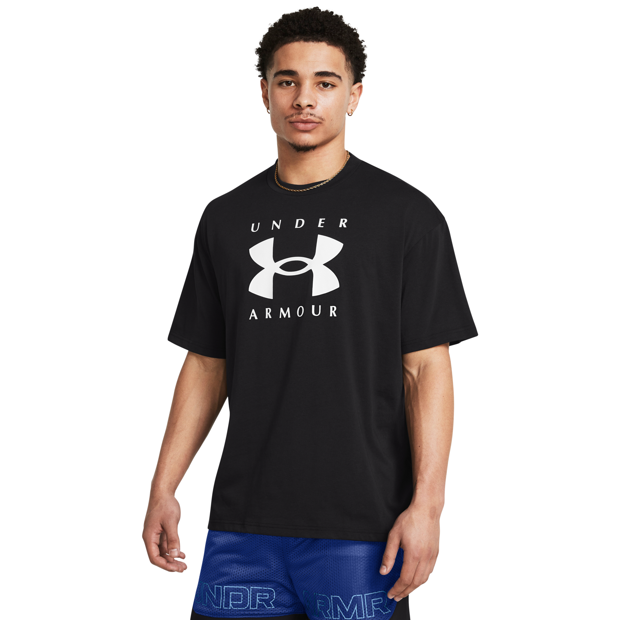 Under Armour Heavyweight Oversized Branded S/S T-Shirt