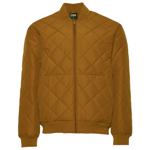 

CSG Mens CSG Baseline Quilted Jacket - Mens Wheat/Wheat Size XXL