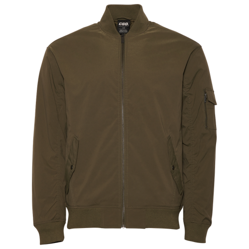 

CSG Mens CSG Offense Bomber Jacket - Mens Olive/Olive Size L