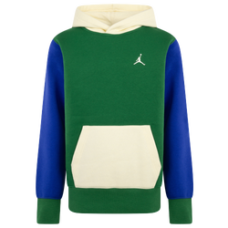 Boys' Grade School - Jordan Brooklyn Pullover Hoodie PSB - Pine Green/Multi