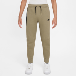 Boys' Grade School - Nike NSW Tech Fleece Pants - Neutral Olive/Black