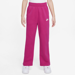 Girls' Grade School - Nike Club Fleece Pants  - Pink/Gold