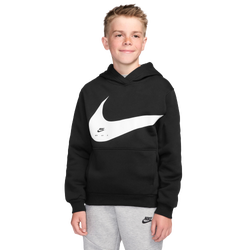 Boys' Grade School - Nike KSW Club Branded NRG Top  - Black/White