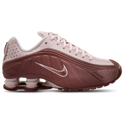 Women's - Nike Shox R4  - Barely Rose/Metallic Platinum