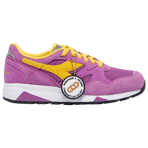 

Diadora Mens Diadora N9002 - Mens Running Shoes Purple/Yellow Size 11.0