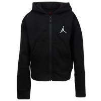 Black jordan store zip up hoodie