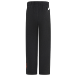 Girls' Preschool - Nike Floral Fleece Wide Leg Pants - Black/Multi