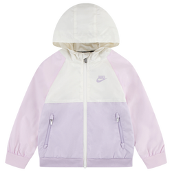 Girls' Preschool - Nike Paneled Windbreaker Jacket  - Pink Foam/Multi
