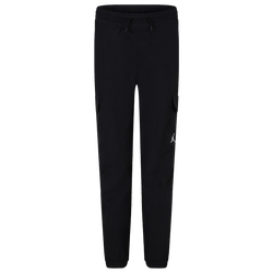 Boys' Grade School - Jordan Double Cargo Pants - Black/White