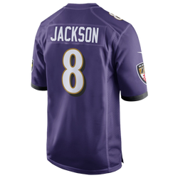 Men's - Nike Ravens Game Day Jersey - Purple/White