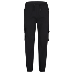 Girls' Grade School - Jordan Post Up Cargo Pants - Black/White