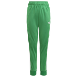 Boys' Grade School - adidas Originals Superstar Pants - Green/White