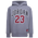 Jordan HBR Fleece Pullover Hoodie  - Boys' Grade School Grey/Multi