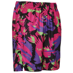 Men's - Champion Fringe Basketball Shorts - Black/Pink
