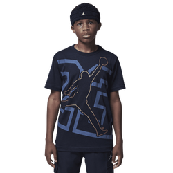 Boys' Grade School - Jordan HBR Shine Jumpman T-Shirt - Black/Multi