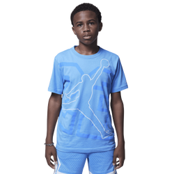 Boys' Grade School - Jordan HBR Shine Jumpman T-Shirt  - Legend/Multi