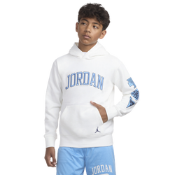 Boys' Grade School - Jordan See Me Shine Pullover - Sail/Blue