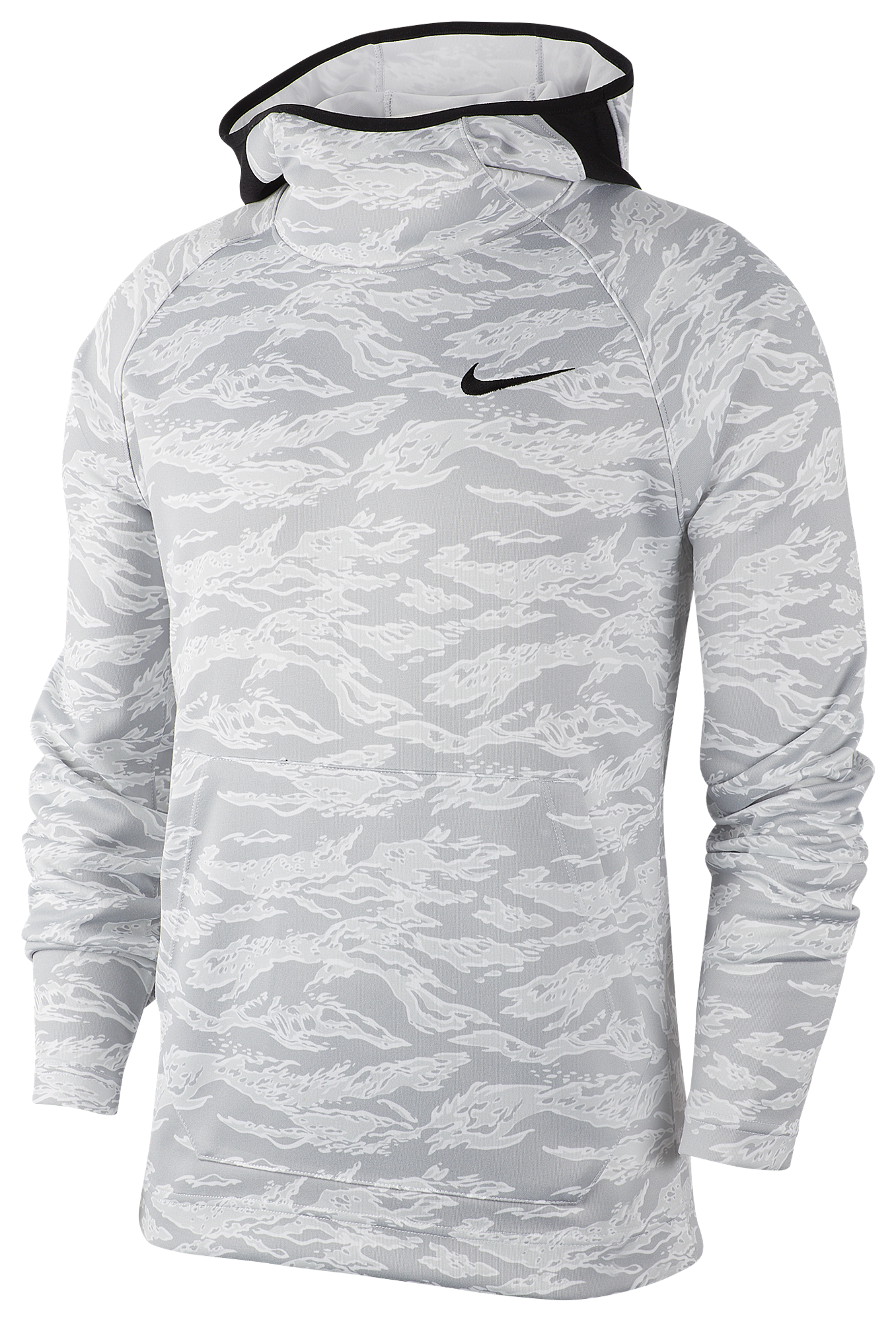 white nike hoodie with gold swoosh