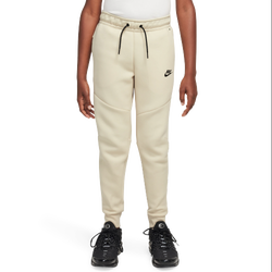 Boys' Grade School - Nike Tech Fleece Pants  - Volt/Beige