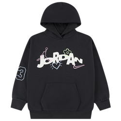 Boys' Grade School - Jordan Love Is In The Air Hoodie  - Black/Multi