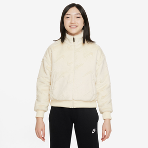 Nike Sportswear Illuminate Sherpa Half-Zip Jacket Little Kids