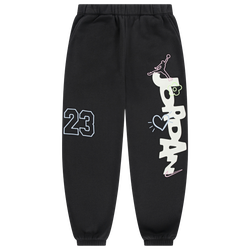 Boys' Grade School - Jordan Love Is In The Air Fleece Pant  - Black/Multi