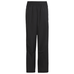 Girls' Grade School - adidas Originals Woven Superstar Track Pants  - Black/White