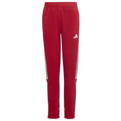 Boys' Grade School - adidas Tiro L Pants - Red/White