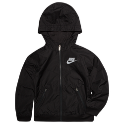 Boys' Preschool - Nike Windrunner Jacket - Grey/Black