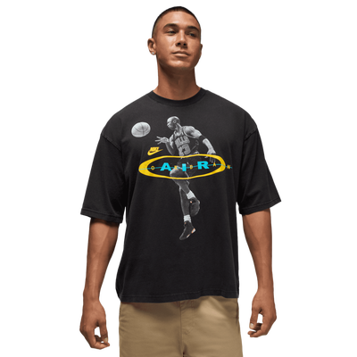 Jordan MJ GAMMA Tee - BLACK/GAMMA BLUE