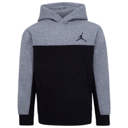 Boys' Preschool - Jordan Flight Sideline Fleece Pullover - Olive/Black