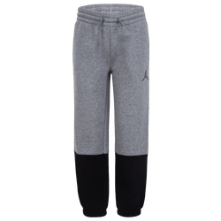 Boys' Preschool - Jordan Sideline Fleece Pants  - Black/Grey