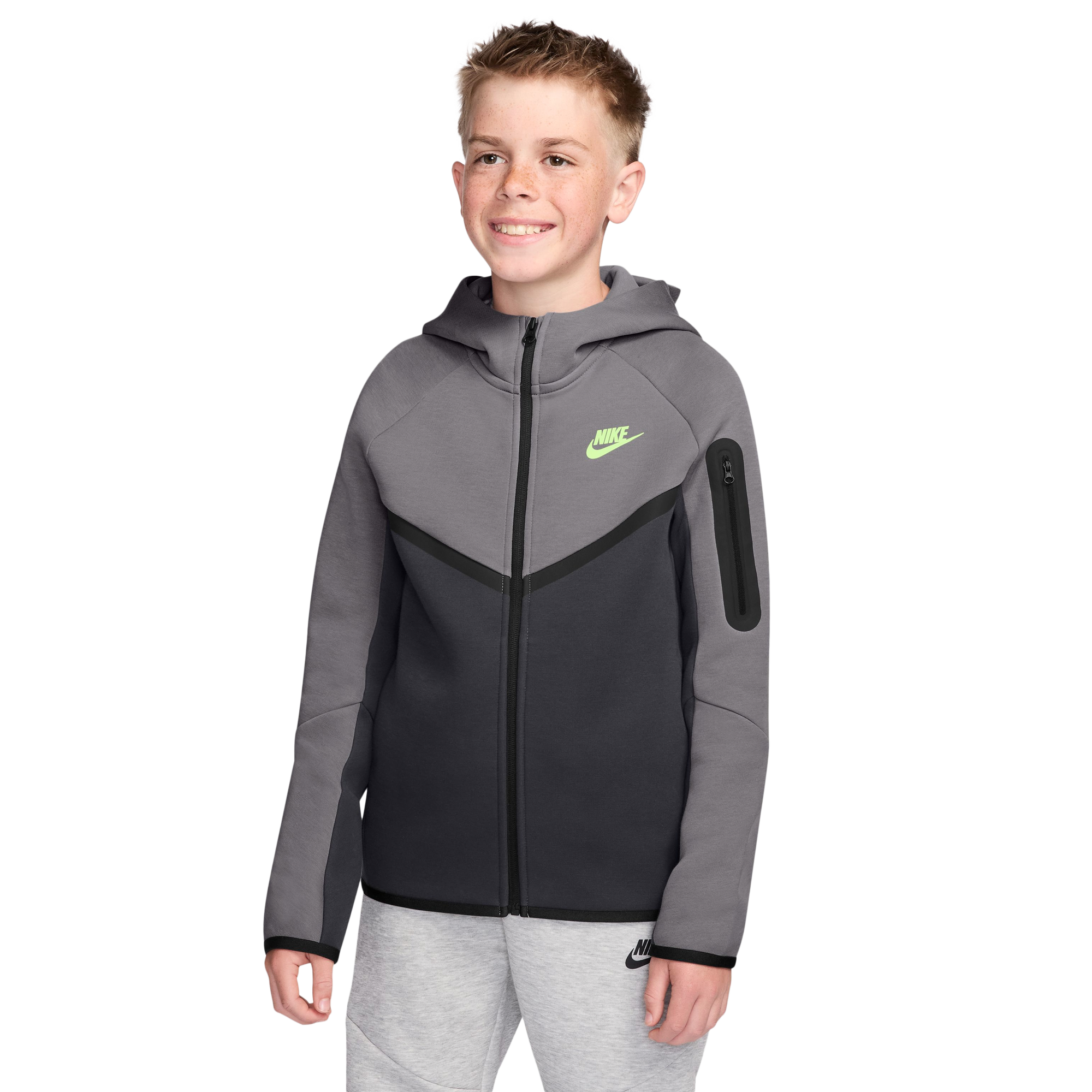 Fullzip Fleece Tech Children's Sportswear Nike 新品未使用 xl size NIKEテックフリースkids Set Blue Work / トップス