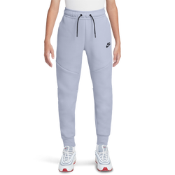 Boys' Grade School - Nike Tech Fleece Pants  - Black/Ghost