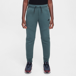 Boys' Grade School - Nike Tech Fleece Pants  - Black/Olive