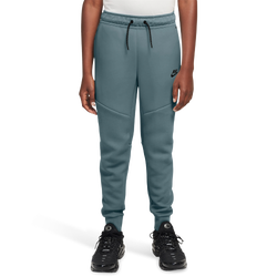 Boys' Grade School - Nike Tech Fleece Pants  - Black/Mineral Slate