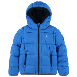 Boys' Preschool - Jordan Essential Midweight Puffer  - Blue/White