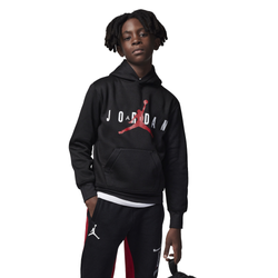 Boys' Grade School - Jordan Jumpman Sustainable Pullover - Black/Multi