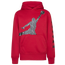 Jordan Jumpman Pullover Hoodie - Boys' Grade School Red/Black