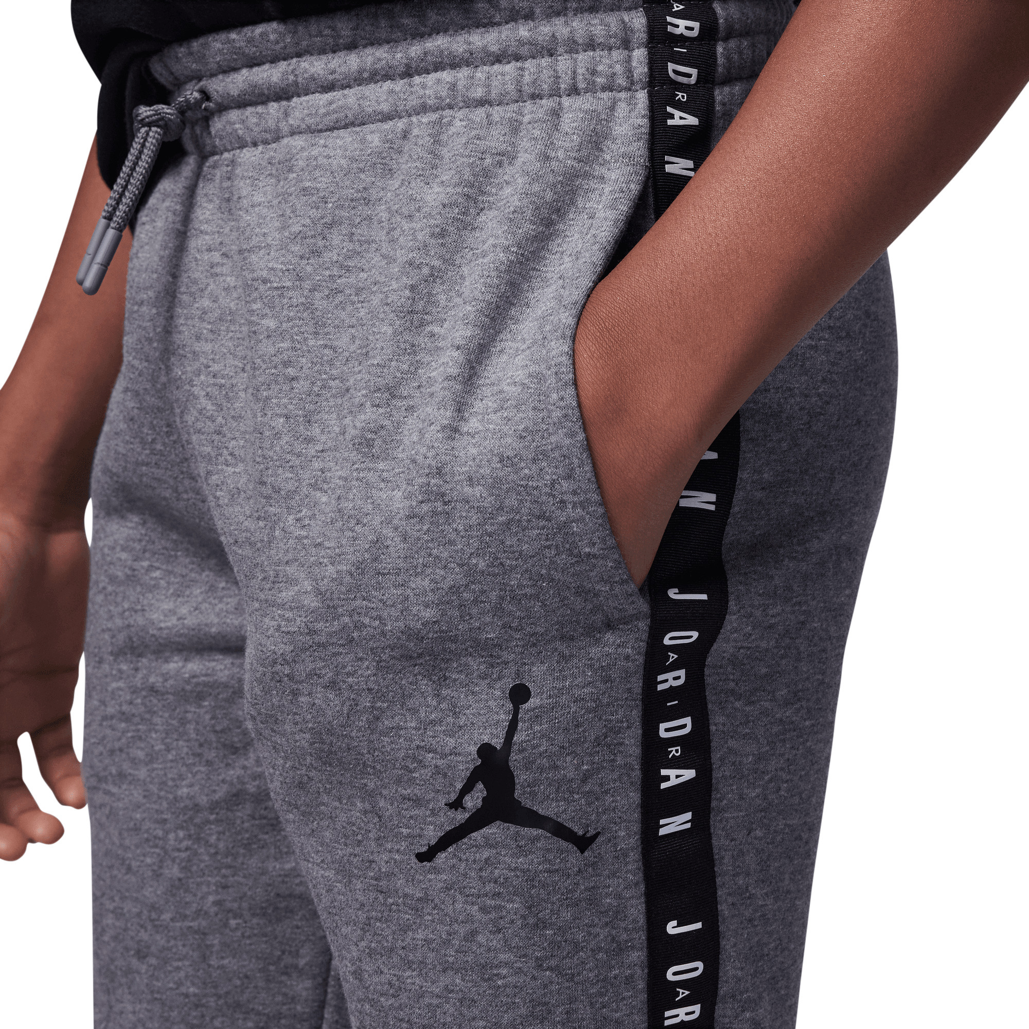 Air Jordan Flight Contrasting Colors Breathable Drawstring Sports Pants  Yellow CV3175-275