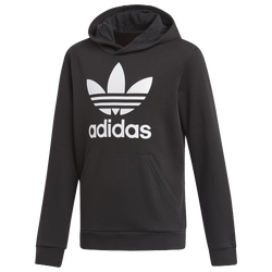 Boys' Grade School - adidas Originals Trefoil Hoodie - Black/White
