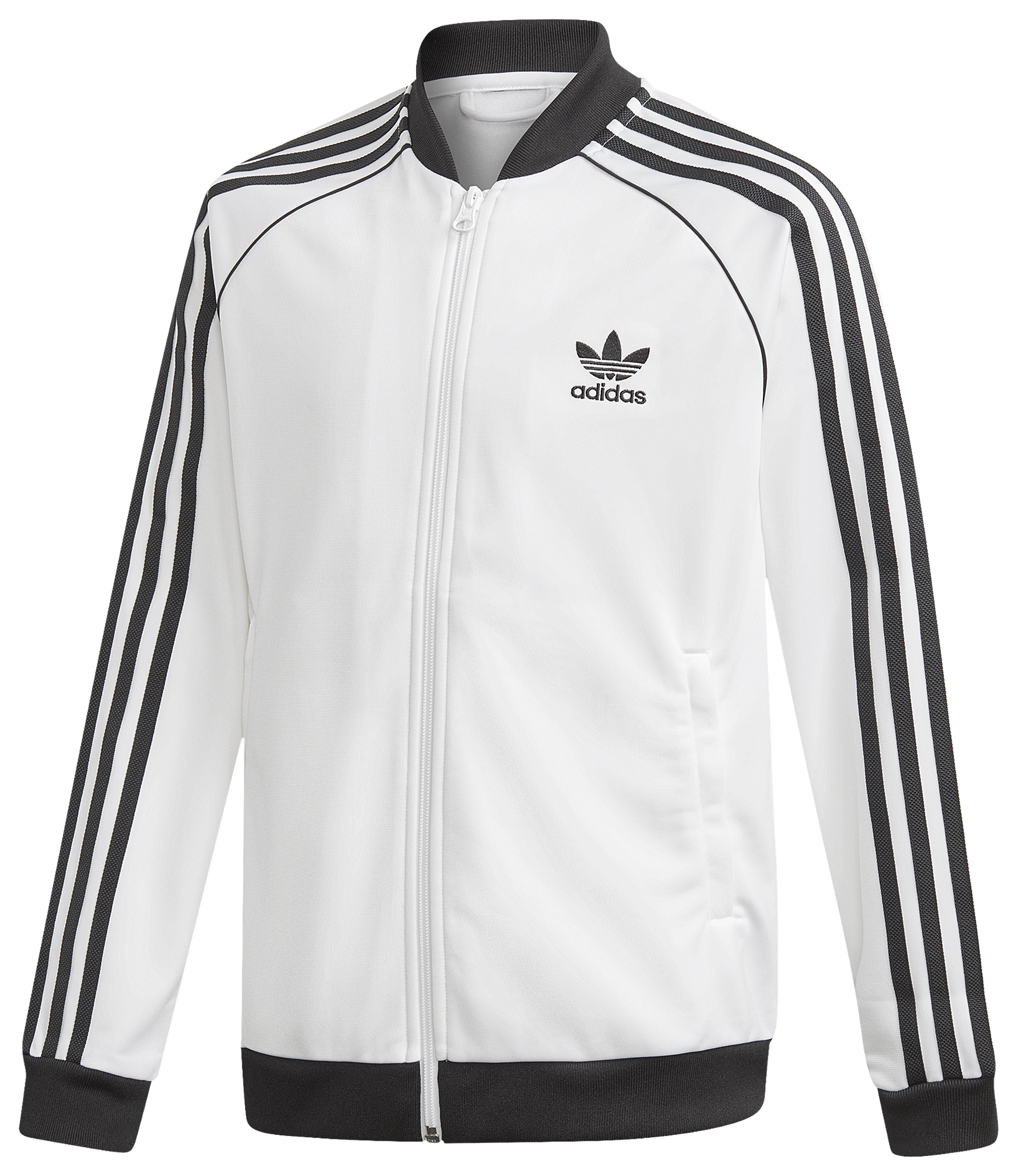 adidas originals adicolor track jacket in white