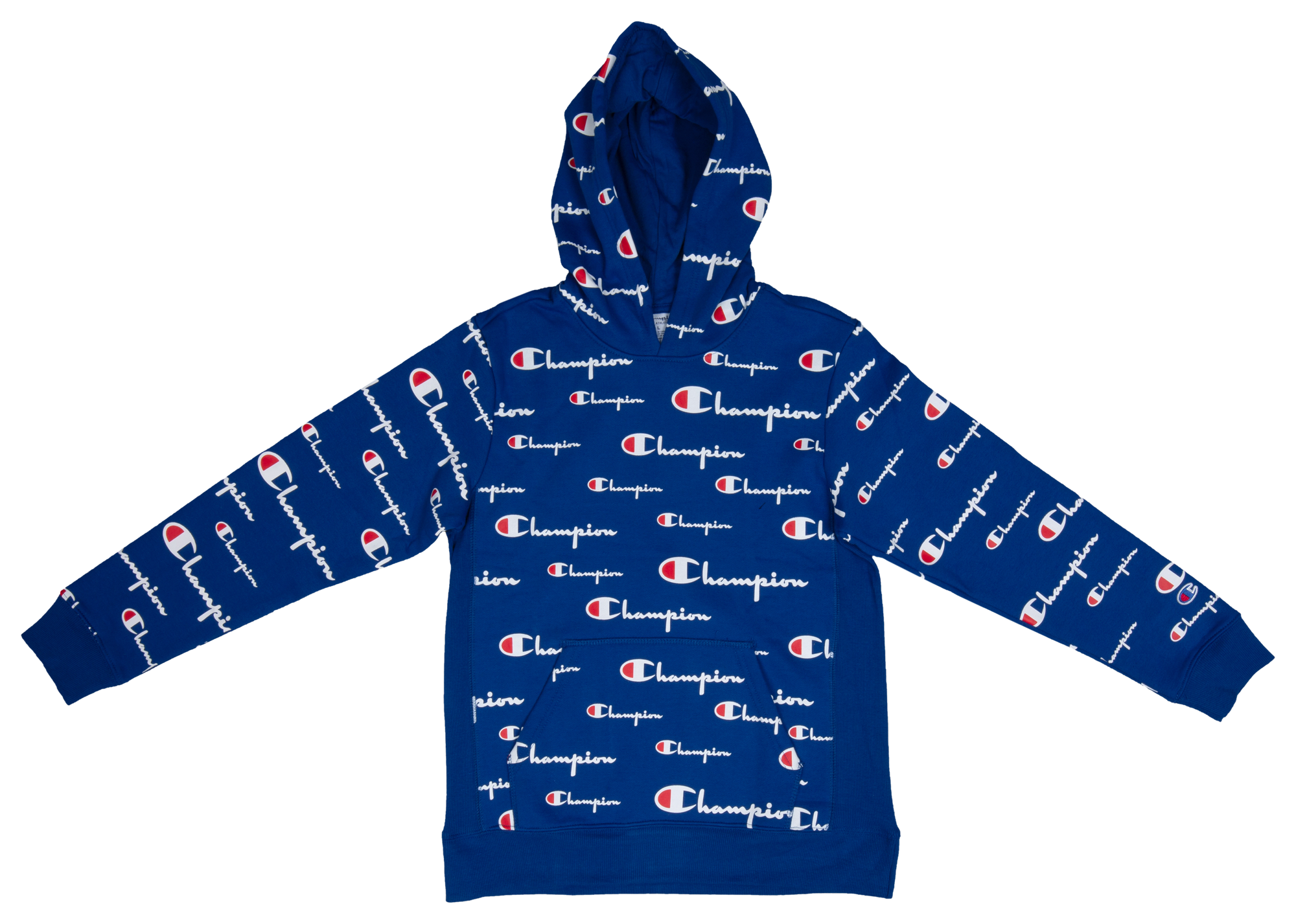 champion aop script hoodie