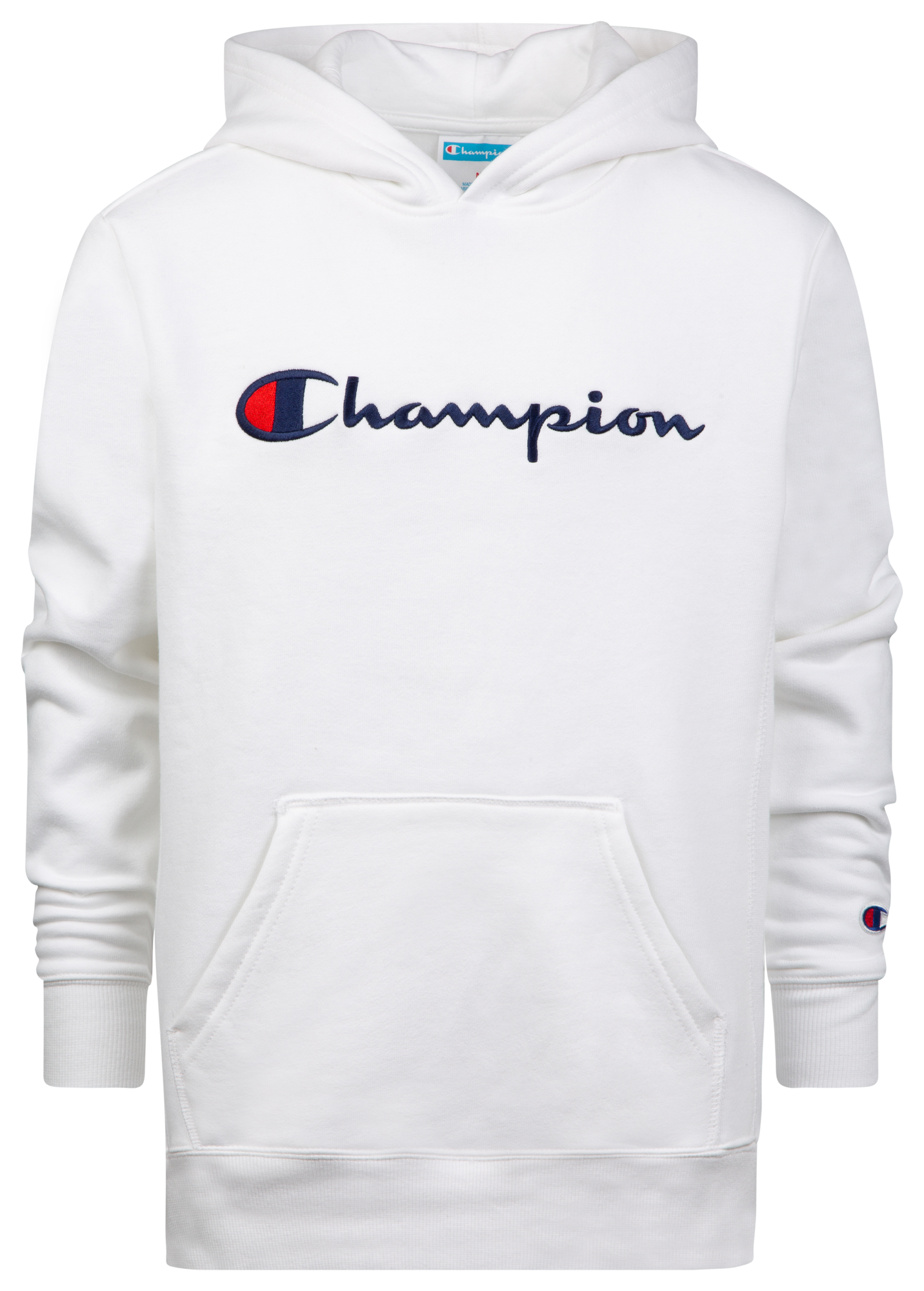 champion white hoodie boys