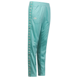 Boys' Grade School - Kappa Astna Pants  - Turquoise/White
