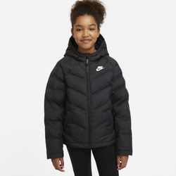 Boys' Grade School - Nike NSW Filled Jacket - Black/White