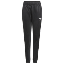 Boys' Grade School - adidas Originals SST Track Pants  - Black/White