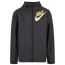Nike Windrunner Jacket - Boys' Preschool Black/Gold