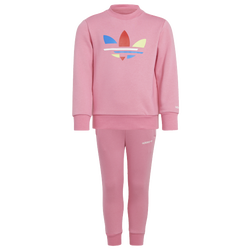 Girls' Preschool - adidas Originals Bold Fleece Set  - Multi/Pink